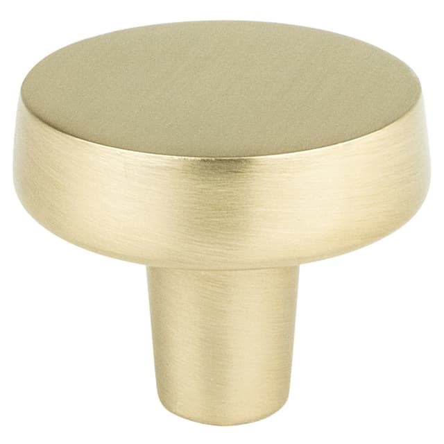 1-7/32" Mod Round Knob, Satin Champagne
