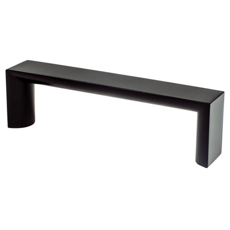 96mm Mod Bar Pull, Matte Black, 4-1/32" Length