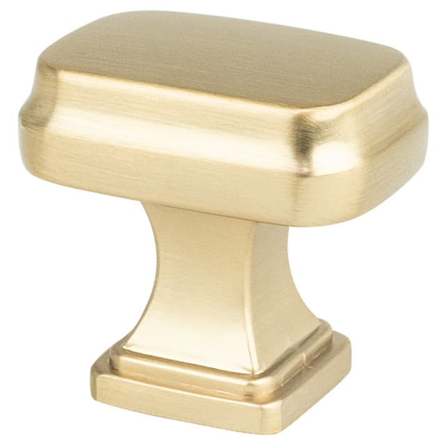1-5/16" Preferred Rectangular Knob, Champagne