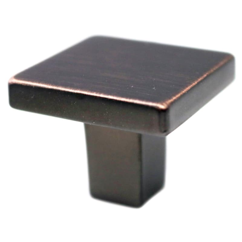 1-1/4" Premier Square Knob, Oil-Rubbed Bronze