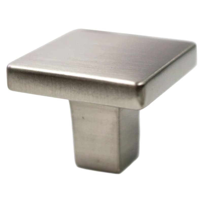 1-1/4" Premier Square Knob, Satin Nickel