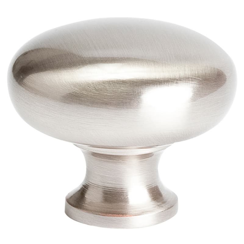 1-1/4" Premier Plain Round Knob, Satin Nickel