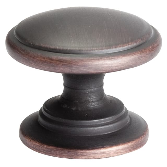 1-1/4" Premier Round Knob, Oil-Rubbed Bronze