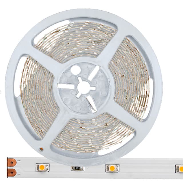 LED 0.8W Cool White Tape Light, 16.4' Roll