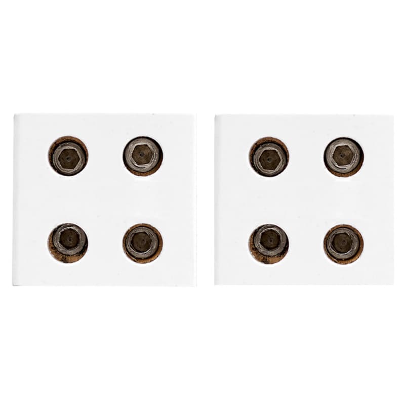 R145 Custom Interlink Connectors for PRO Tape Connector Cables, White