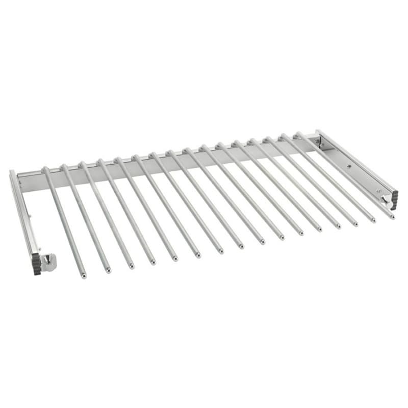 29-3/4" - 30-1/2" Pant Rack, 16 Rod, Chrome Plated Finish