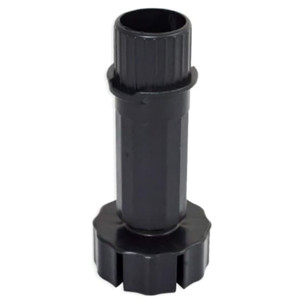 415 4-1/8" - 5-1/8" ABS Cabinet Leveler, Black
