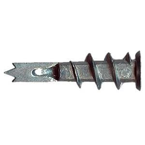 Drywall Anchor, Zinc, Pack of Hundred