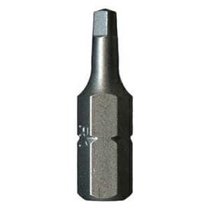 #1 x 1" Square Drive Insert Bit (100/Pack)