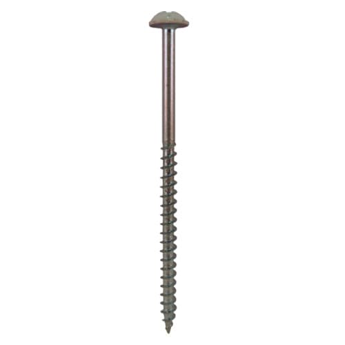 #8 x 1-1/4" Round Washer Head Installation Screws, Square/Phillips Drive Coarse Thread and Sharp Point, Zinc, Box of 1 Thousand by Quickscrews