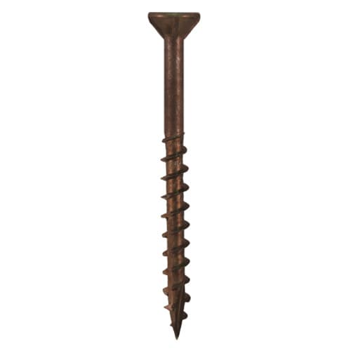 Quickscrews #8 Flat Head Combo Drive Double Auger Point Plain Assembly Screw