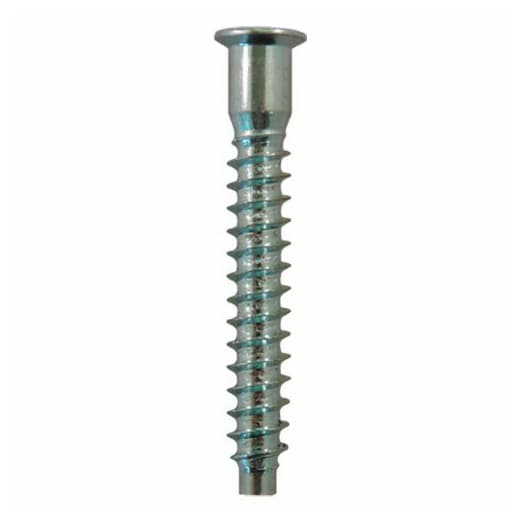 5mm x 40mm Flat Head Confirmat Screw, Pozi Drive Fine Thread and Blunt Point, Zinc, Box of Hundred by Wurth