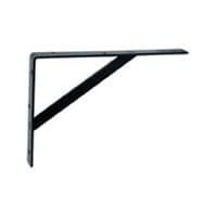 300mm L-Bracket, Epoxy Black Finish