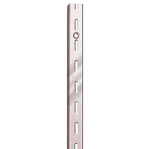 4' RV40 Single Slot Shelf Standard, Satin Zinc Finish