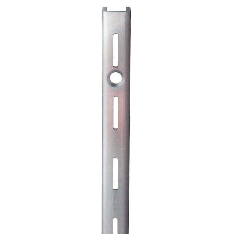 7' RV700 Extra Heavy-Duty Shelf Standard, Satin Zinc Finish