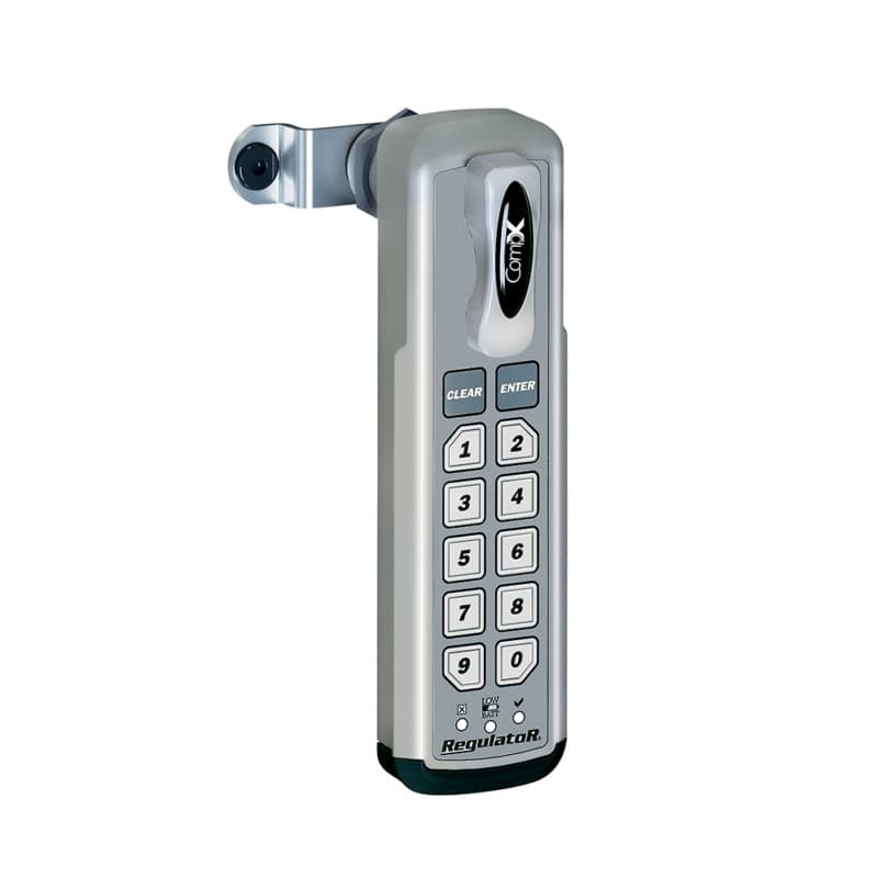 RegulatoR 7/16" Vertical Top Mount Electronic Manual Lock, Satin Chrome, Keyless