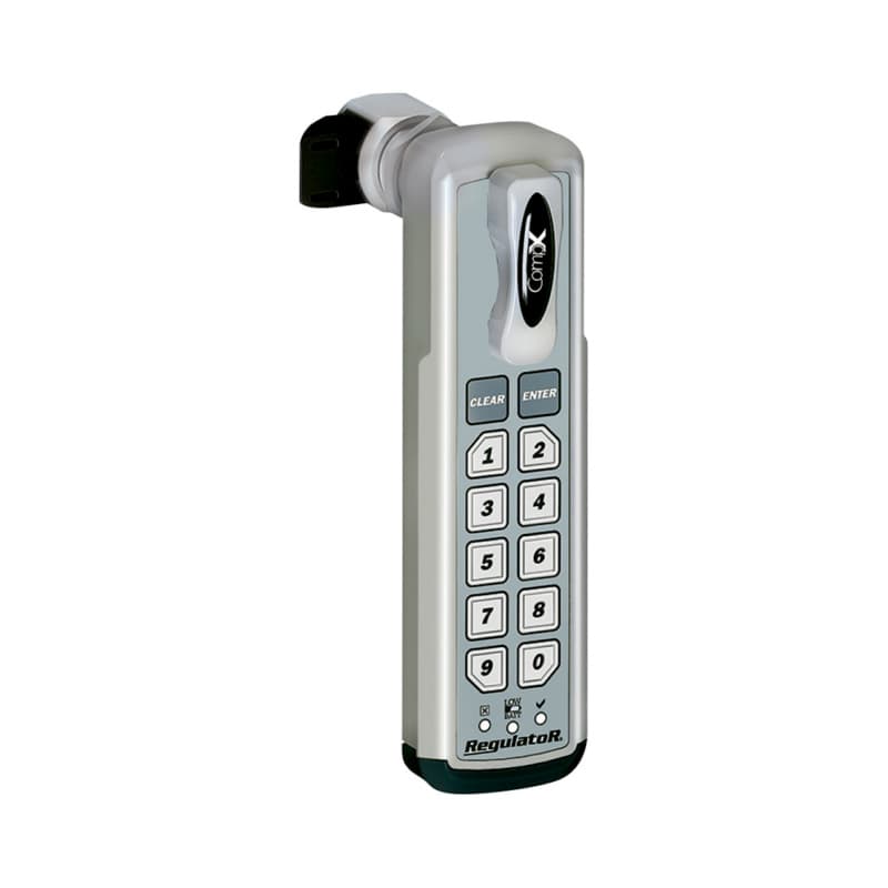 RegulatoR 7/16" Vertical Top Mount Electronic Self Lock, Satin Chrome, Keyless