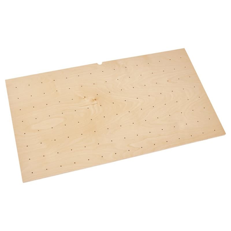 4DPB 24-1/4" Drawer Peg Board, Natural