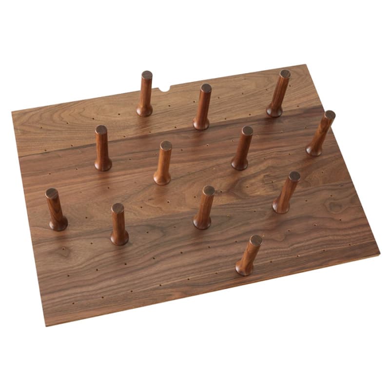 30-1/4" Insert Drawer Peg Board, Walnut