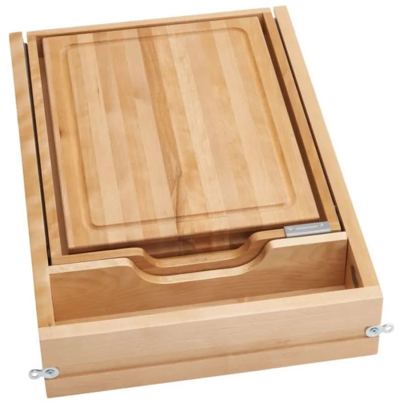 15" 3 Compartments Combination Knife Holder/Cutting Board Drawer with BLUMOTION Soft Close