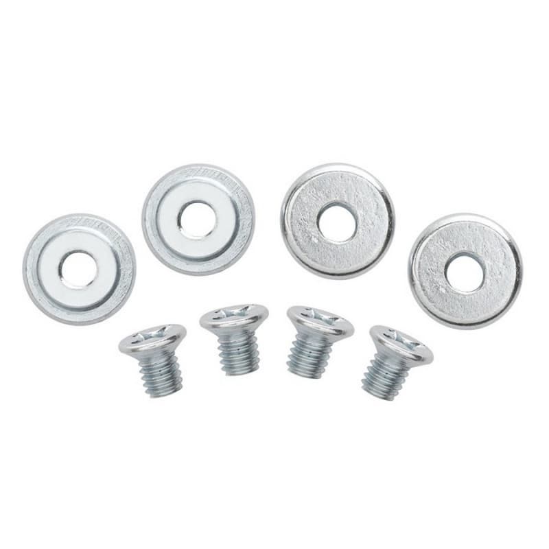 Pilaster Upright Button Kit, Silver
