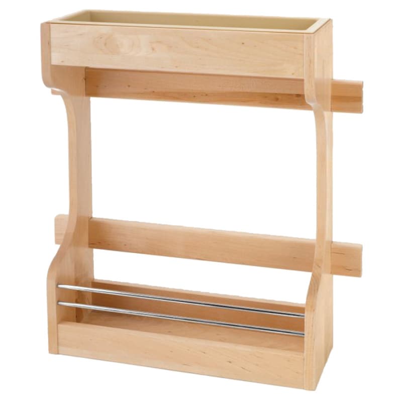 16-1/2" 2-Tier Classic Sink Base Door Storage Organizer