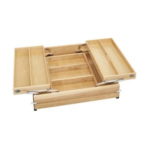 21" 2-Tier Maxx Drawer System with BLUMOTION Soft-Closing for Face Frame 24" Cabinet Opening, Semi-Gloss