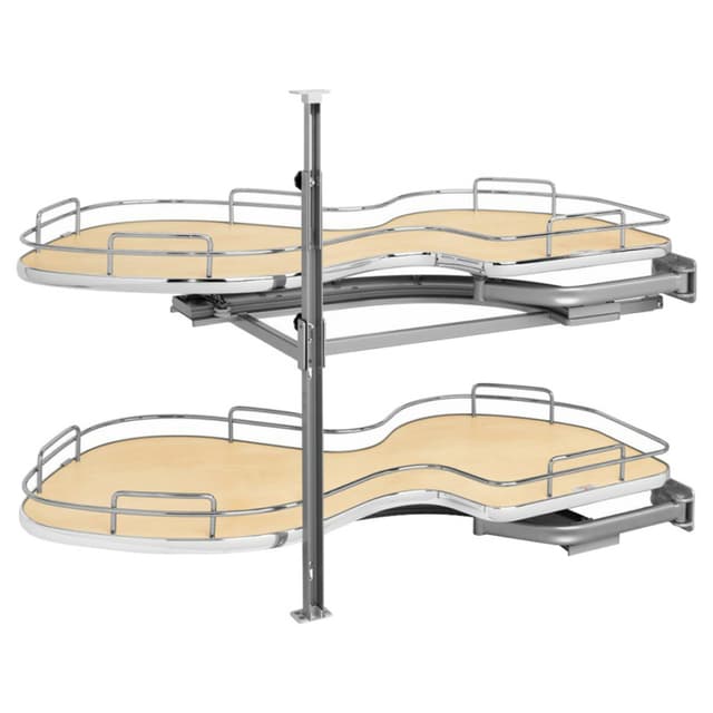 Rev-A-Shelf Corporation 5372 Series The Cloud Organizer for Blind Corner with 18" Opening, Maple