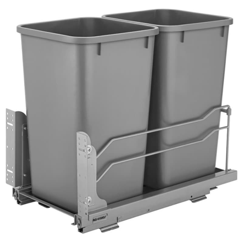 27QT DBL WASTE P-OUT UM SFT CLS SILVER, 53WC-1527SCDM-217-20