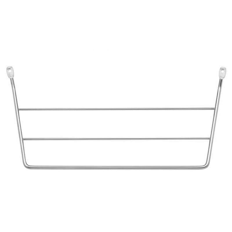 3-1/2" x 6-1/2" Towel Holder with 3 Prong, Chrome