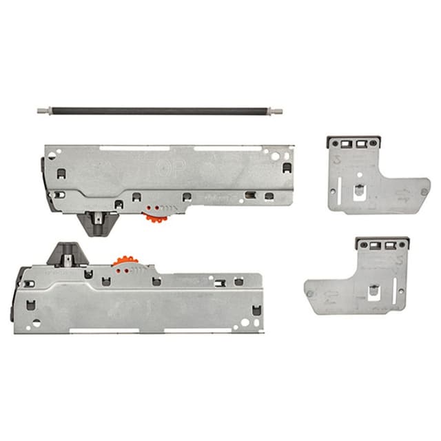 Tip-On Hardware Kit for Legrabox Series, Black