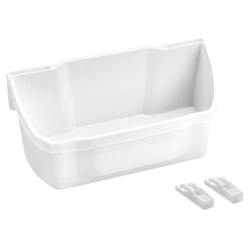 7-7/8" 2-Tier Door Storage Tray with Screw Clips