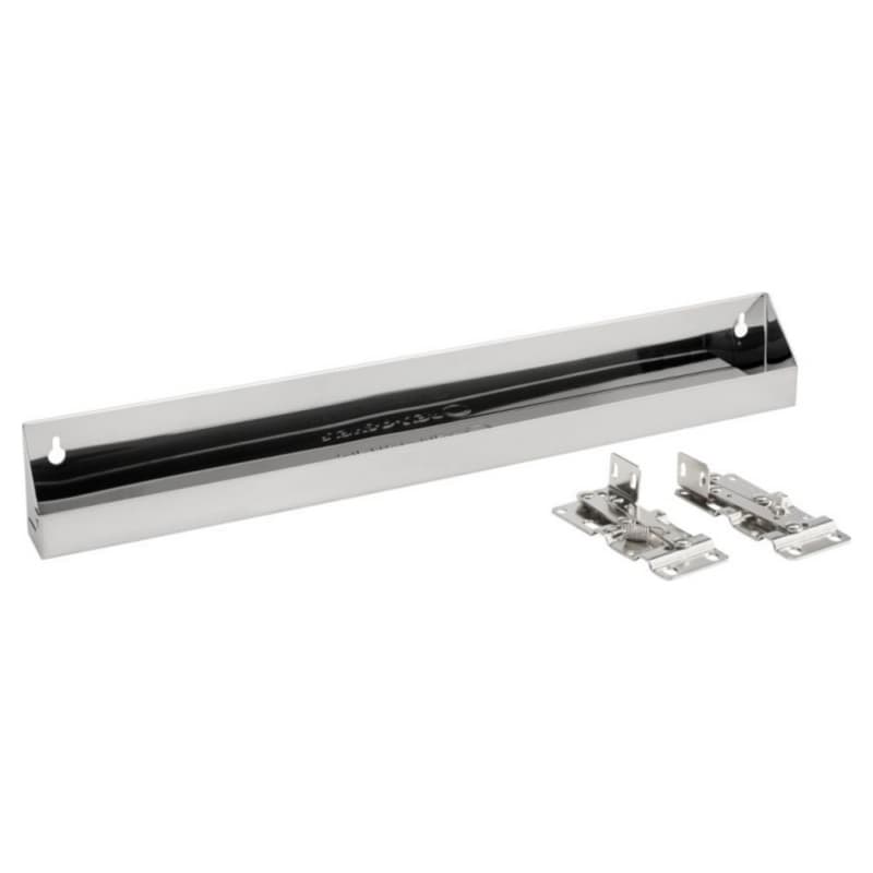 22" Slim Line Stainless Steel Sink Tip-Out Tray with Hinge