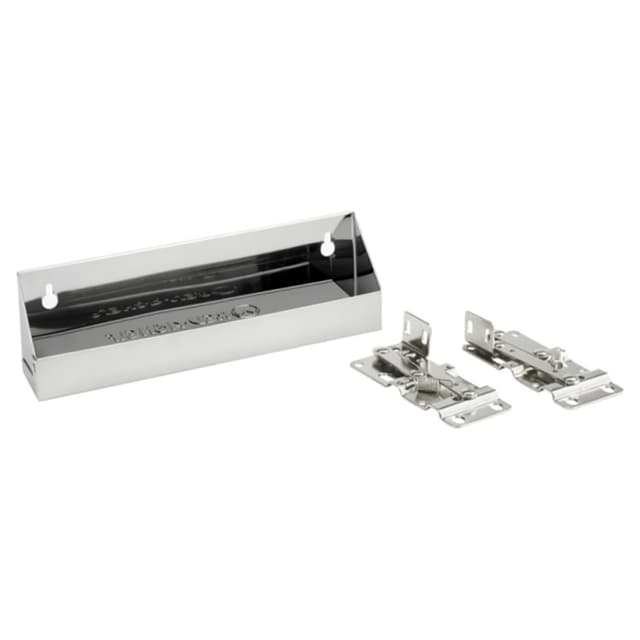 Rev-A-Shelf Corporation 6581 Series Stainless Steel Sink Front Tip-Out Tray with Hinges