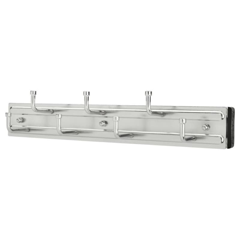 12" Pull-Out Belt Rack, Chrome Finish