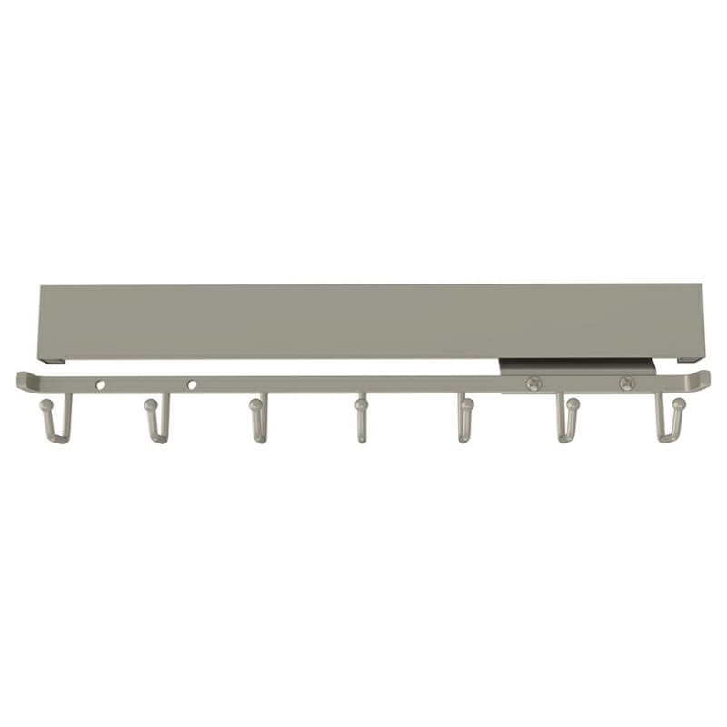 13-25/32" Sidelines Pull-Out Belt Rack, Satin Nickel Finish
