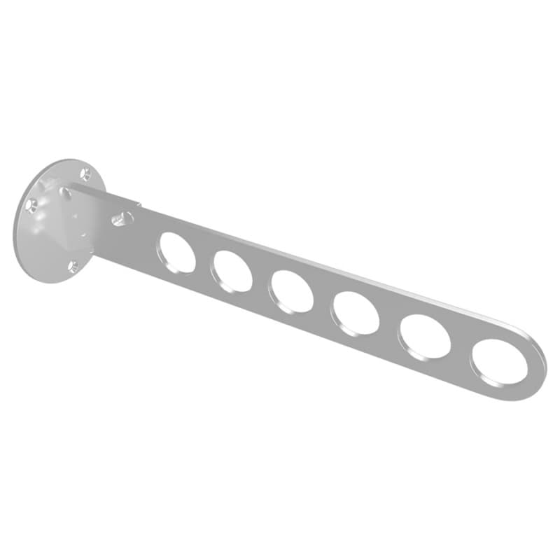 Sidelines Laundry Valet Rod, Chrome Finish