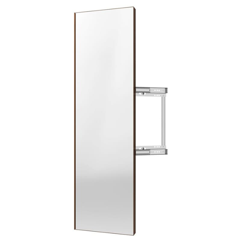 2" Sidelines Pull-Out Closet Mirror, Bronze Finish, 48" Height