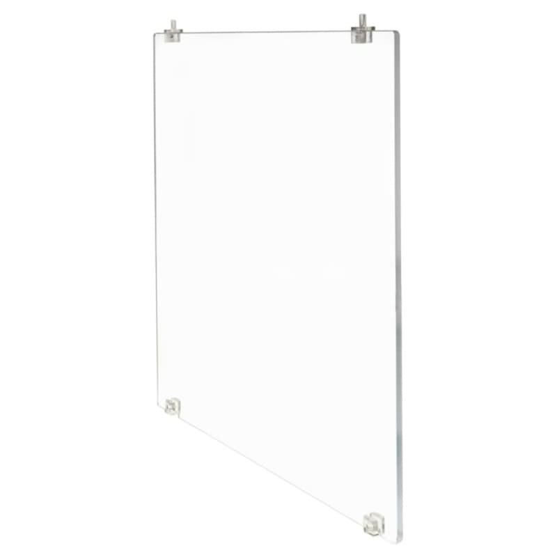 14" Shoe Shelf Divide, Clear Acrylic Finish