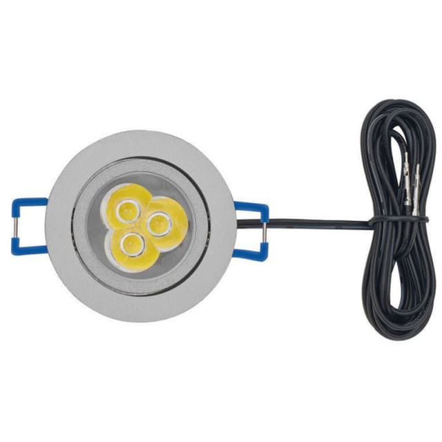 Pockit LED 3W Cool White Spot Light, Nickel