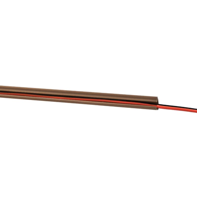 Plastic Wire Mold, 60", Brown