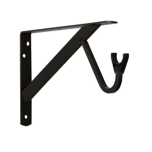 12" Closet-Pro Shelf/Rod Bracket, Knape and Vogt