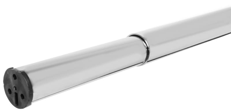 1-1/4" Diameter 48"-72" Closet-Pro Heavy-Duty Adjustable Rod, Chrome