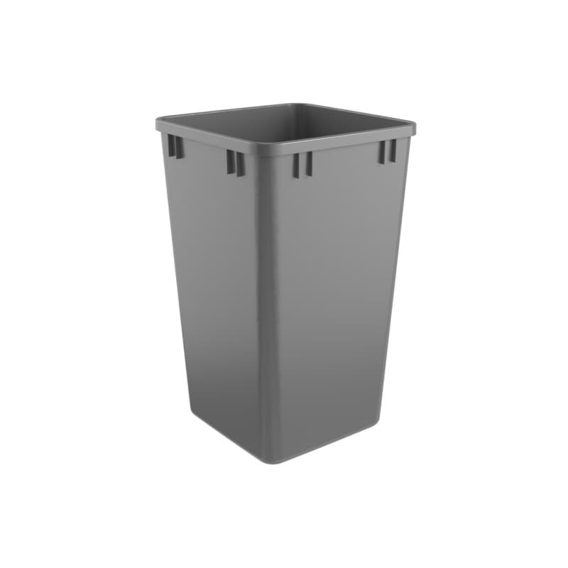 27 QT Replacement Waste Container, Silver