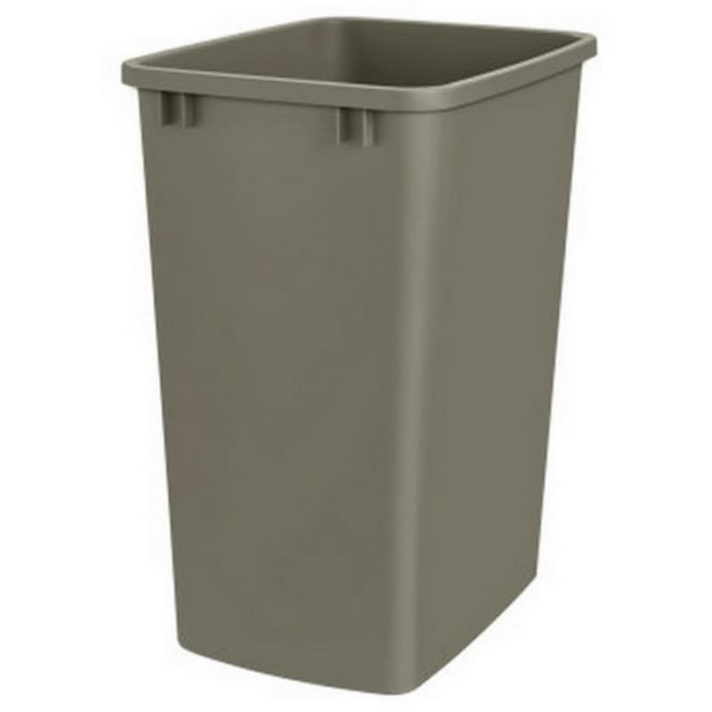 RV Single 35 QT Replacement Waste Container, Champagne