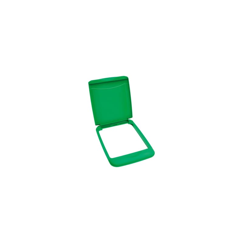 35 QT Waste Container Lid, Green