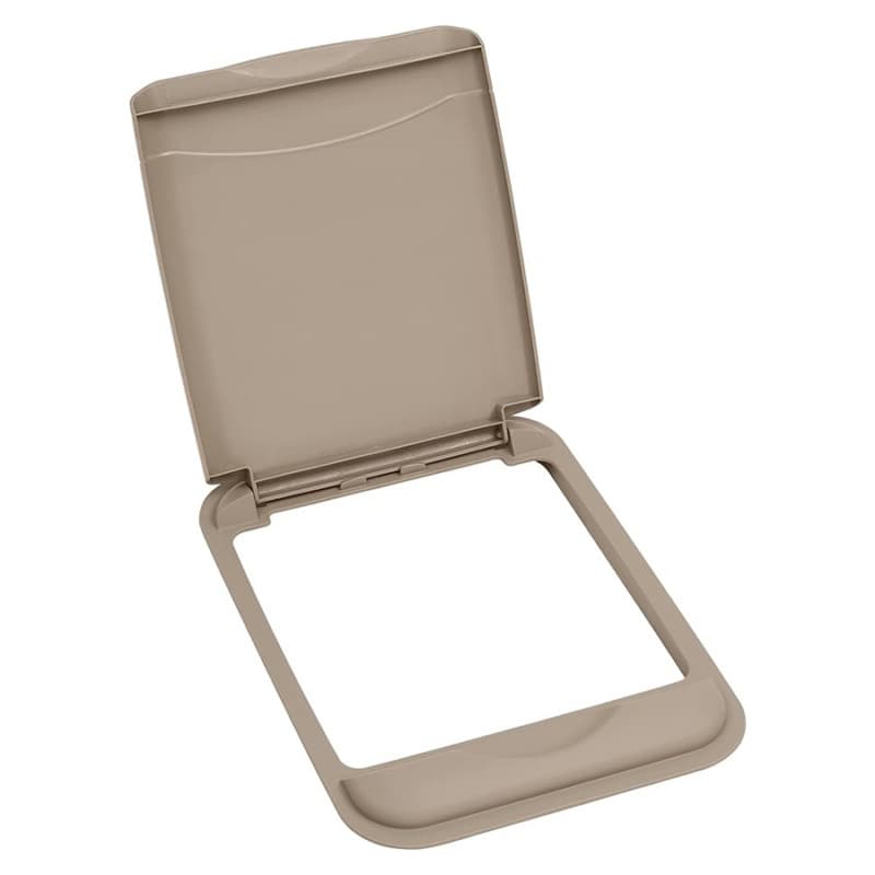 50 QT Waste Container Pullout, Champagne