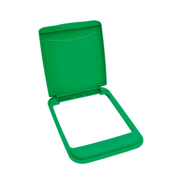 50 QT Waste Container Pullout, Green