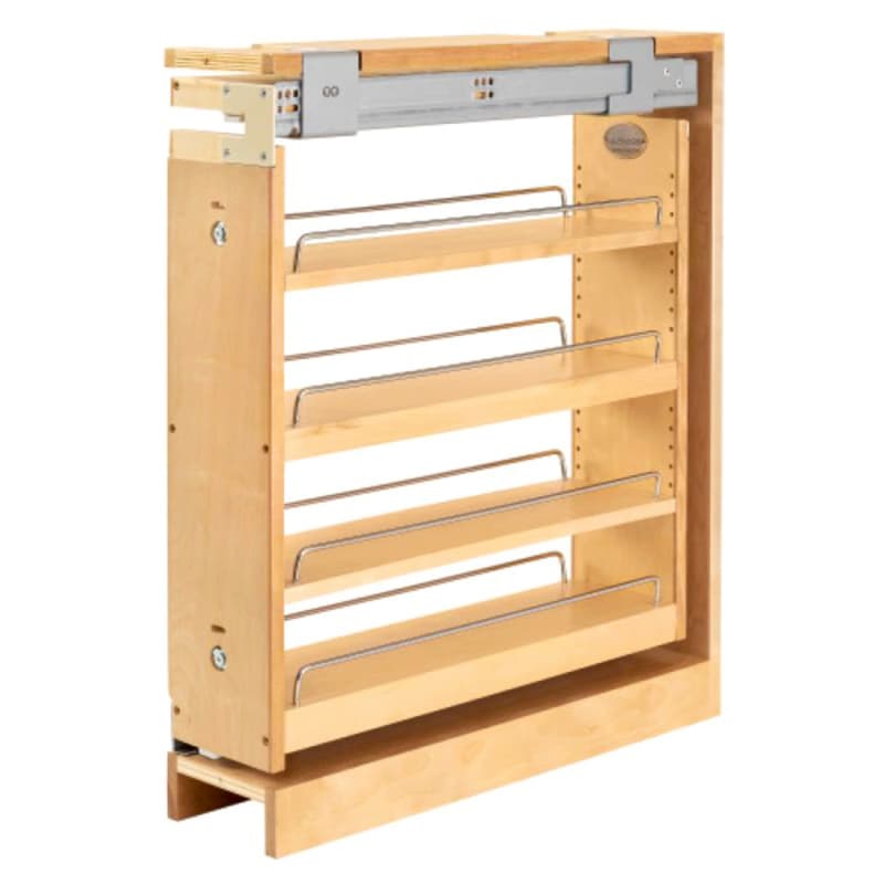 6" 3-Shelf Pullout Organizer with Soft-Closing, Wood