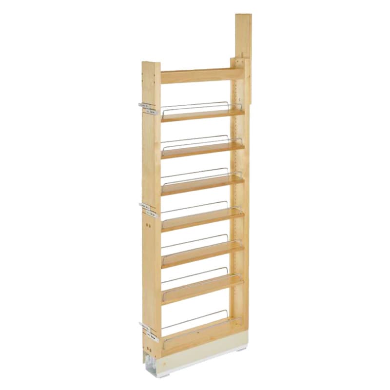 5" 7-Shelf Tall Cabinet Pullout Pantry Organizer with Fulterer Soft-Close Slide